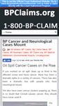 Mobile Screenshot of bpclaimshelp.com